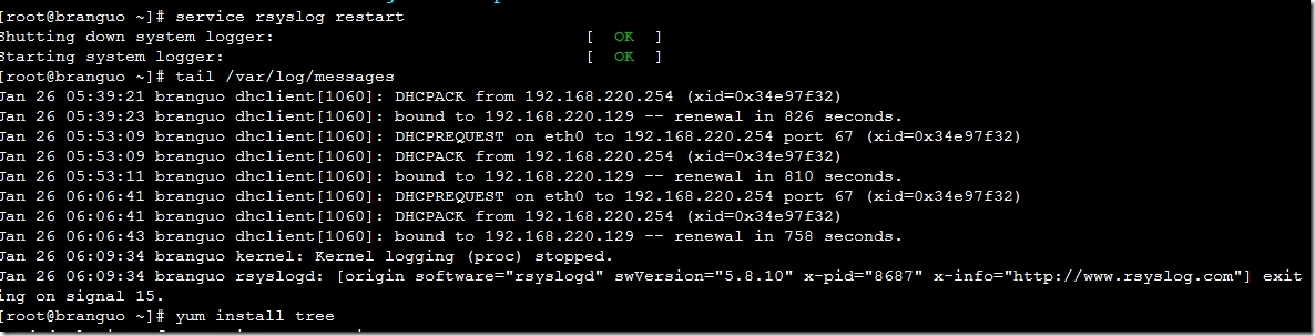 通过 webGUI 展示日志信息 (LogAnalyzer)