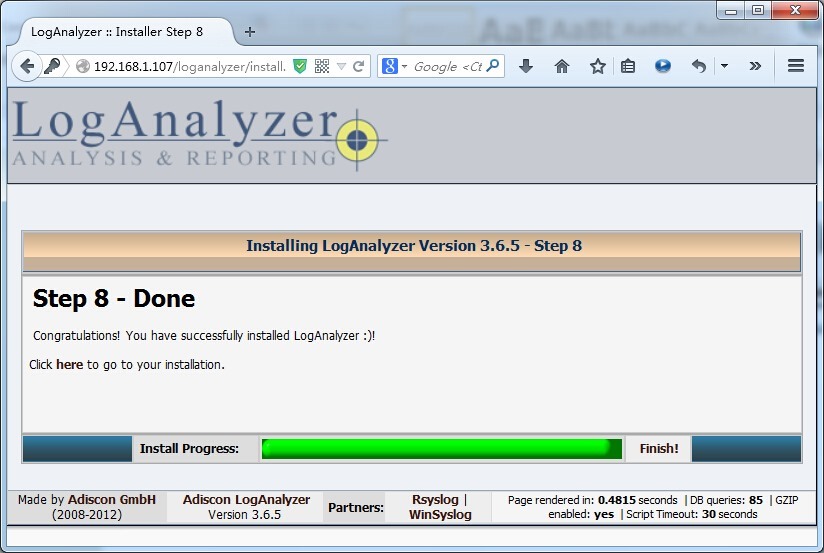 CentOS 6.5 下利用 Rsyslog+LogAnalyzer+MySQL 部署日志服务器 CentOS 6.5 下利用 Rsyslog+LogAnalyzer+MySQL 部署日志服务器