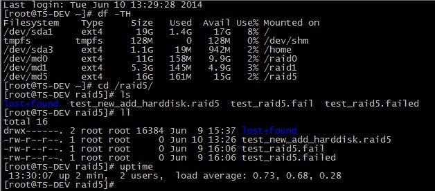 CentOS 6.3 下配置软 RAID(Software RAID) CentOS 6.3 下配置软 RAID(Software RAID)