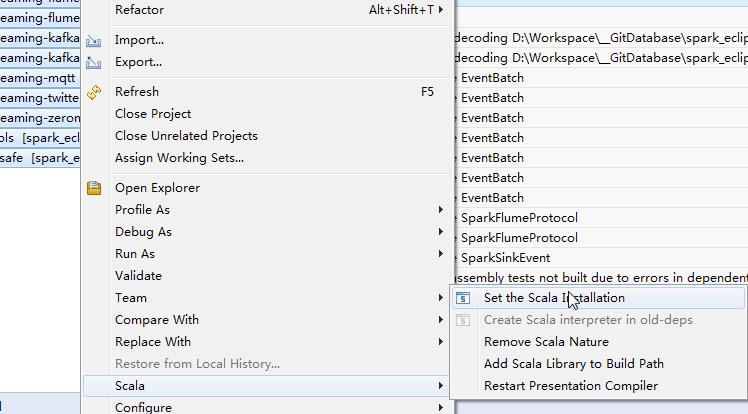 Spark 源码和应用开发环境的构建 Spark 源码和应用开发环境的构建