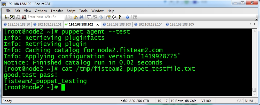 CentOS6.5+Puppet3.7.3 安装、配置及测试 CentOS6.5+Puppet3.7.3 安装、配置及测试