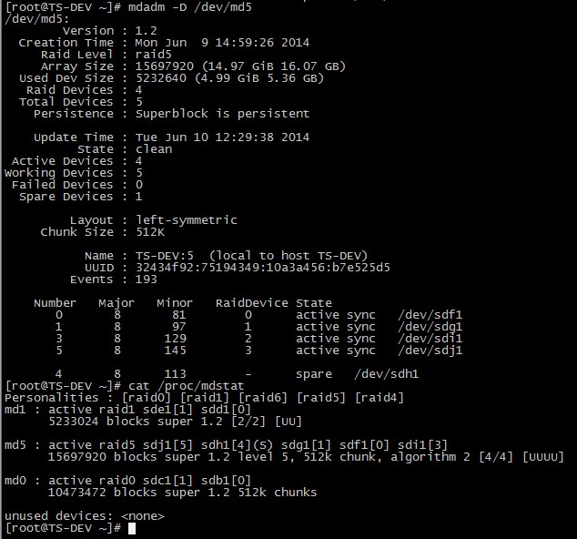 CentOS 6.3 下配置软 RAID(Software RAID) CentOS 6.3 下配置软 RAID(Software RAID)