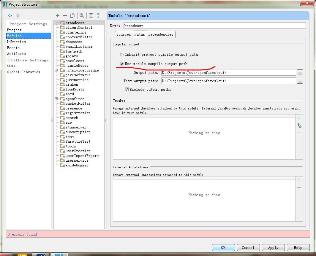IntelliJ IDEA 13.0.2 部署 Openfire 服务端 IntelliJ IDEA 13.0.2 部署 Openfire 服务端