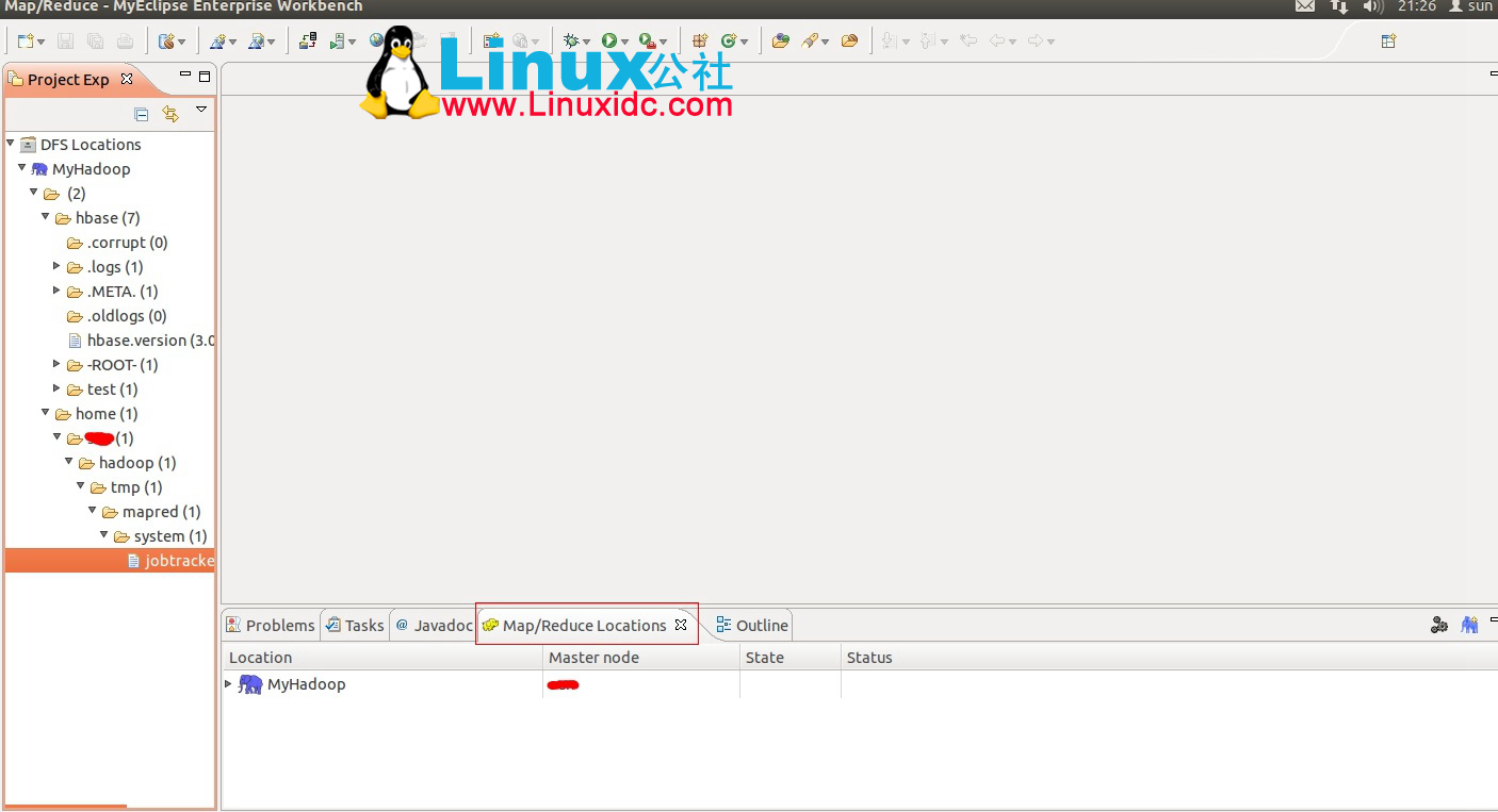 Ubuntu 下利用 MyEclipse 开发 Hadoop 程序