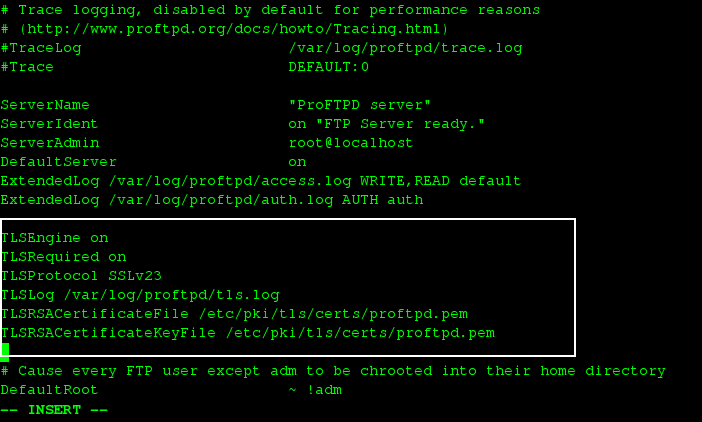 如何在 Fedora 22 上配置 Proftpd 服务器