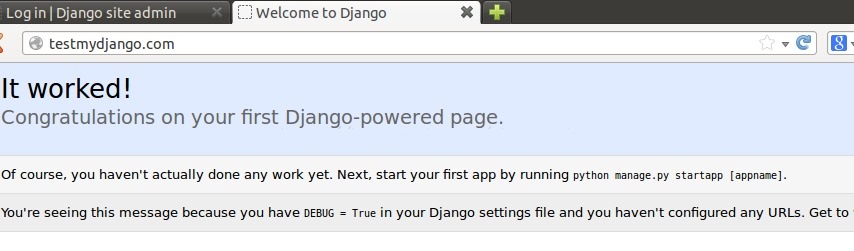 Ubuntu+Django+Apache 配置方法 Ubuntu+Django+Apache 配置方法