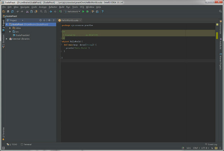 Scala 开发环境搭建——IntelliJ IDEA Scala 开发环境搭建——IntelliJ IDEA
