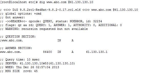 CentOS 环境下实现 DNS 的智能解析