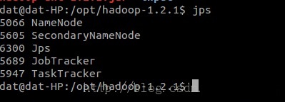 Ubuntu 下 Hadoop 1.2.1 配置安装