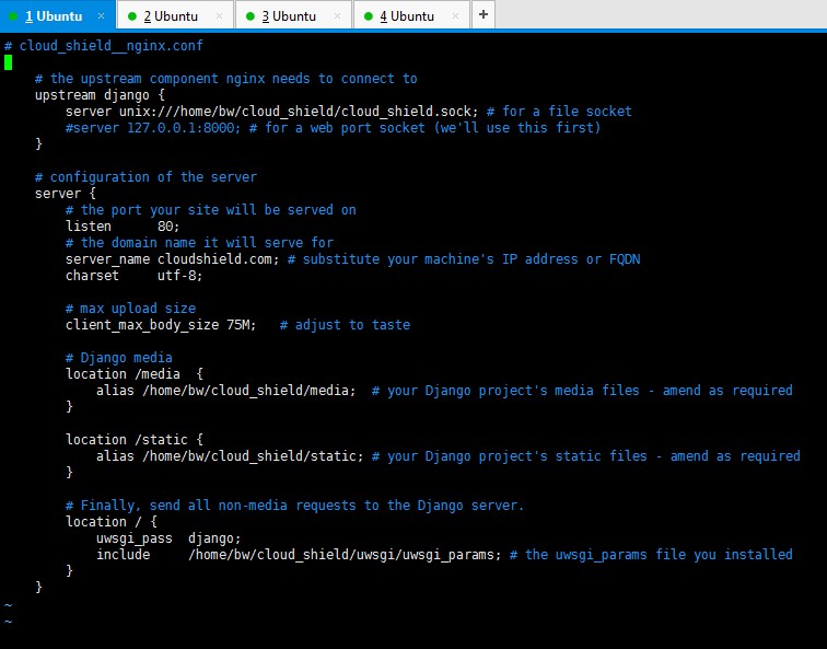 Ubuntu Server 14.04.2 LTS 配置 Nginx + Uwsgi + Django Ubuntu Server 14.04.2 LTS 配置 Nginx + Uwsgi + Django
