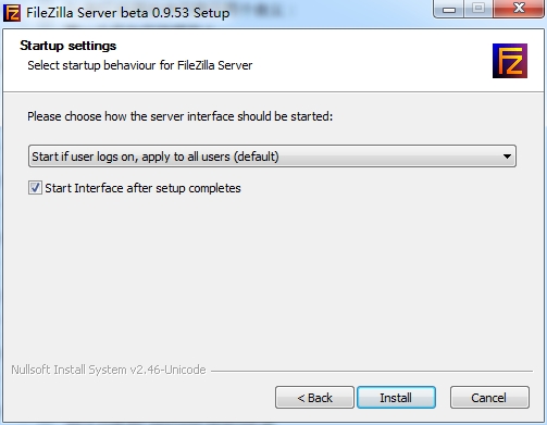 FileZilla Server 安装配置教程 FileZilla Server 安装配置教程