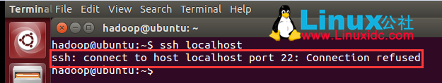 Ubuntu 安装配置 SSH(ssh: connect to host localhost port 22: Connection refused 问题的解决)
