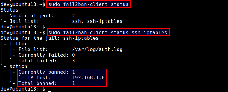 如何使用 fail2ban 防御 SSH 服务器的暴力破解攻击 如何使用 fail2ban 防御 SSH 服务器的暴力破解攻击