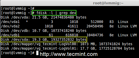 迁移 LVM 分区到新的逻辑卷 / 驱动器(第六部分) 迁移 LVM 分区到新的逻辑卷 / 驱动器(第六部分)