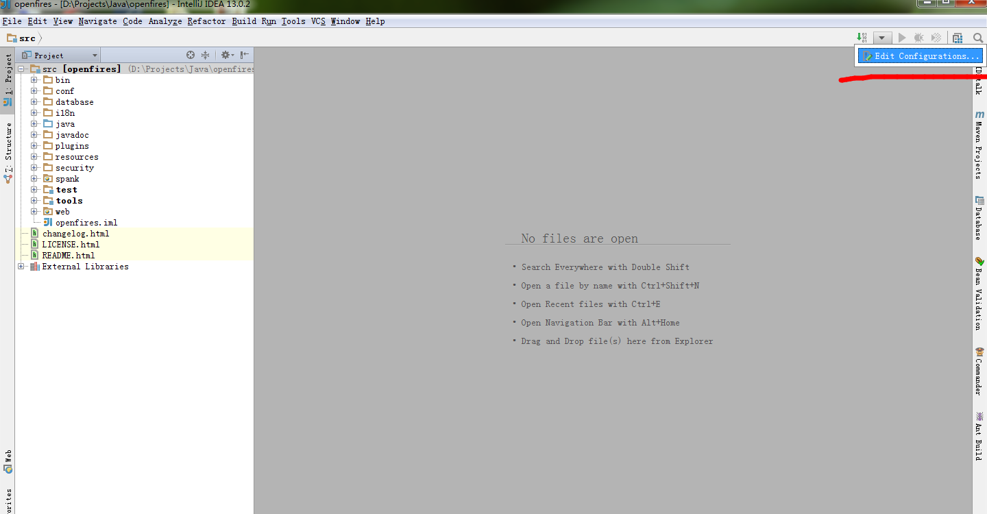 IntelliJ IDEA 13.0.2 部署 Openfire 服务端 IntelliJ IDEA 13.0.2 部署 Openfire 服务端