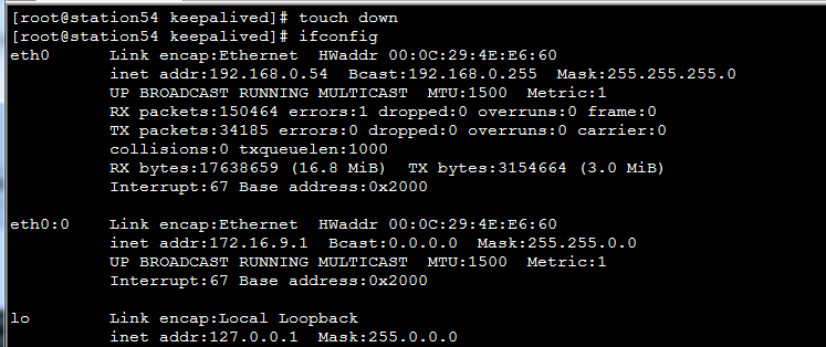 Keepalived 高可用集群来实现 Web 服务器负载均衡集群 Keepalived 高可用集群来实现 Web 服务器负载均衡集群