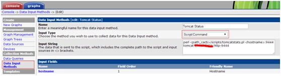 Cacti 监控 Tomcat 服务器实现过程