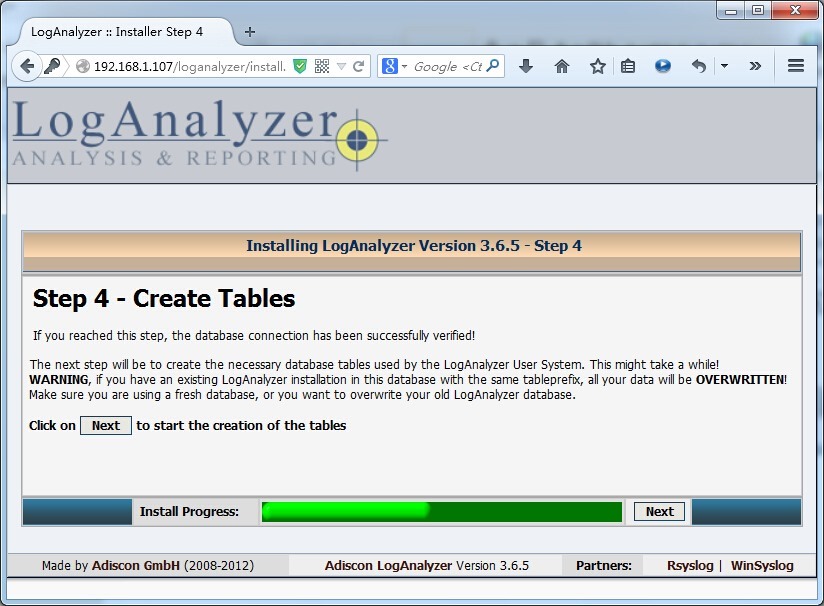 CentOS 6.5 下利用 Rsyslog+LogAnalyzer+MySQL 部署日志服务器 CentOS 6.5 下利用 Rsyslog+LogAnalyzer+MySQL 部署日志服务器