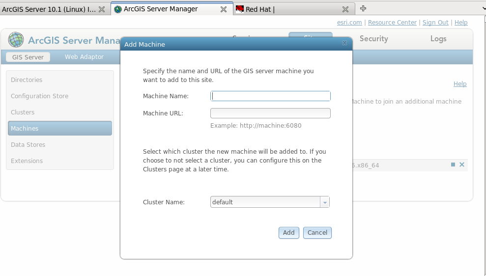 ArcGIS 10.1 for Server 集群 (RHEL) 安装配置 ArcGIS 10.1 for Server 集群 (RHEL) 安装配置