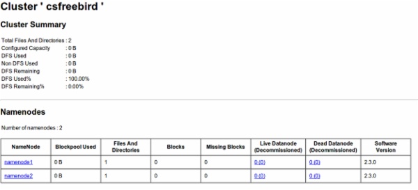 Ubuntu 上使用 Hadoop 2.x  + HDFS Federation