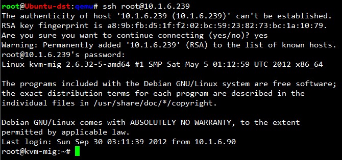 Ubuntu 12.04 KVM 之 VM 动态迁移 - 基于 LVM Ubuntu 12.04 KVM 之 VM 动态迁移 - 基于 LVM