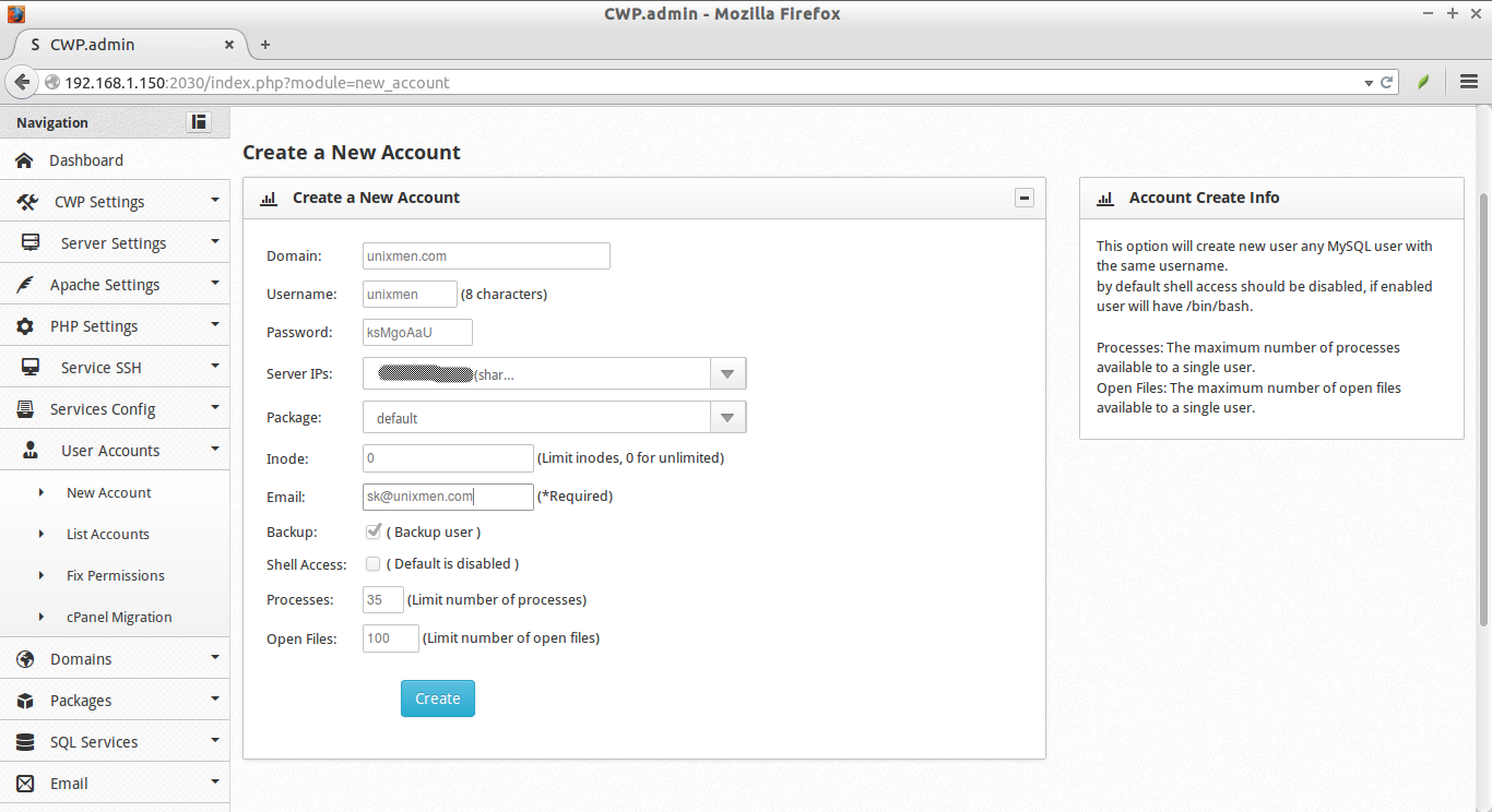 如何在 CentOS 上面安装“CentOS 网页面板”