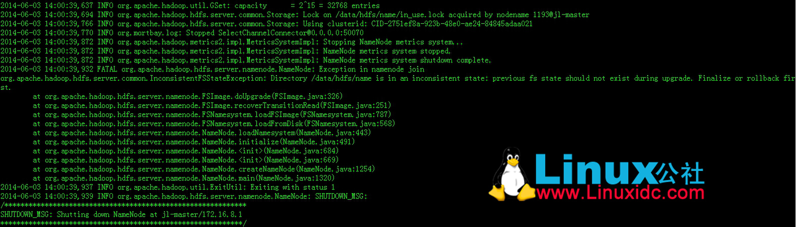 Hadoop 1.x 升级至 Hadoop-2.2.0 经验分享 Hadoop 1.x 升级至 Hadoop-2.2.0 经验分享