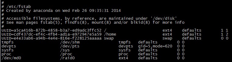 CentOS 6.3 下配置软 RAID(Software RAID) CentOS 6.3 下配置软 RAID(Software RAID)