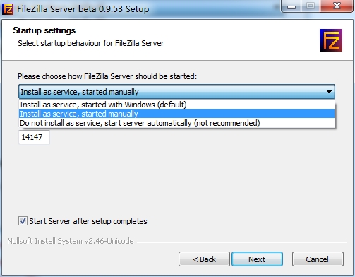 FileZilla Server 安装配置教程 FileZilla Server 安装配置教程