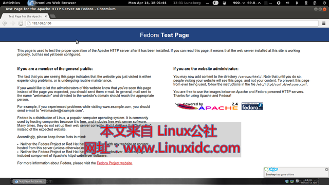 Fedora 20 下安装搭建 LAMP 环境 Apache+MySQL+PHP Fedora 20 下安装搭建 LAMP 环境 Apache+MySQL+PHP