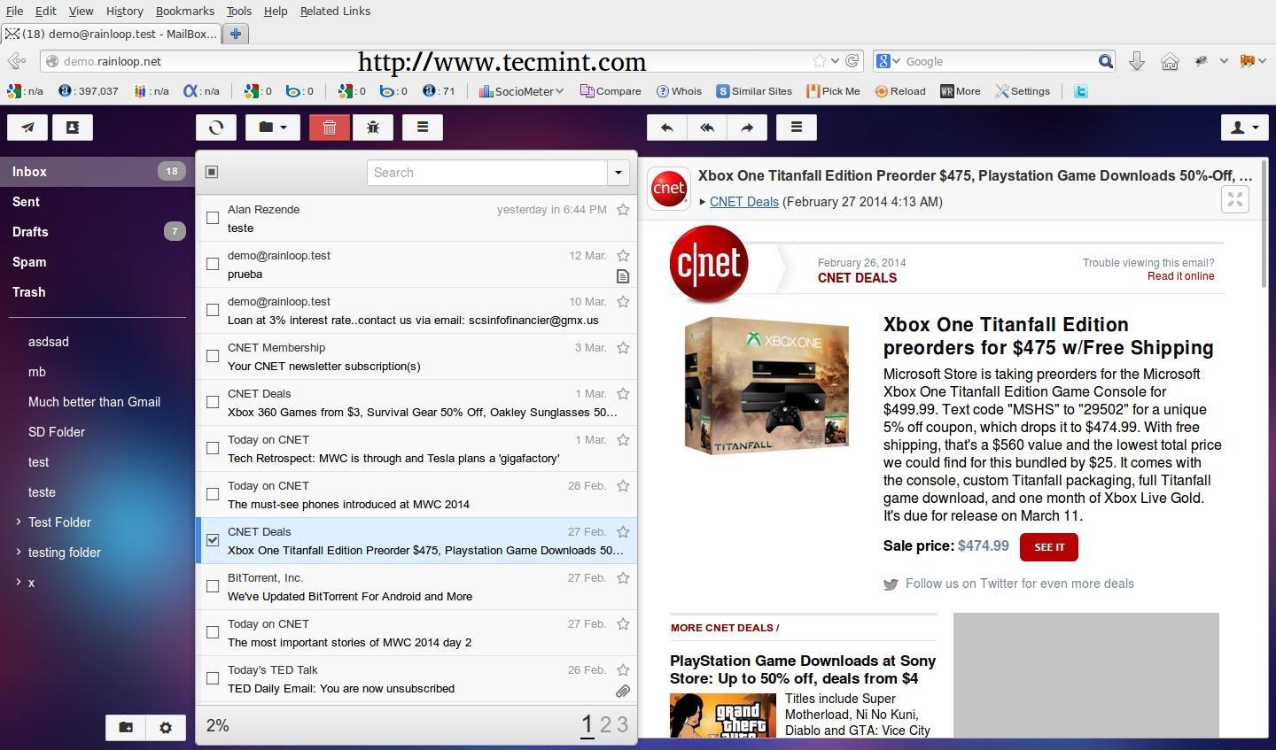 在 Arch 上使用 Nginx/Apache 安装 RainLoop Webmail 在 Arch 上使用 Nginx/Apache 安装 RainLoop Webmail