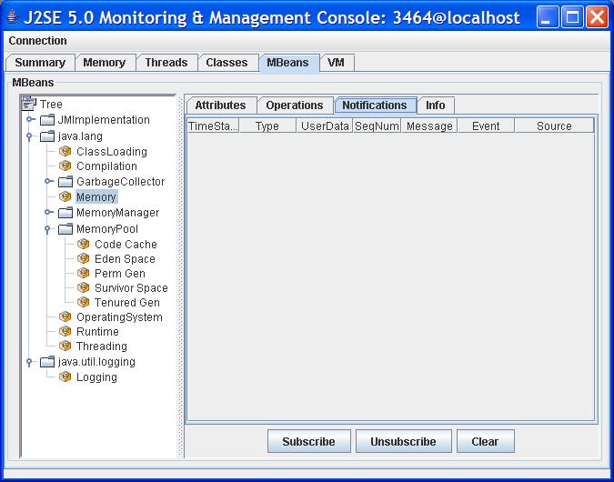 JConsole 的使用手册