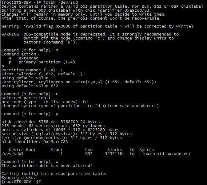 CentOS 6.3 下配置软 RAID(Software RAID) CentOS 6.3 下配置软 RAID(Software RAID)