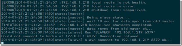 Redis 双机热备方案 Redis 双机热备方案