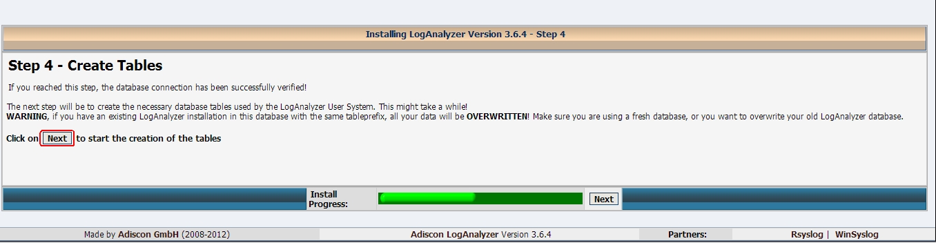 RPM 方式搭建的 LAMP+rsyslog+loganalyzer 以实现集中式日志管理系统