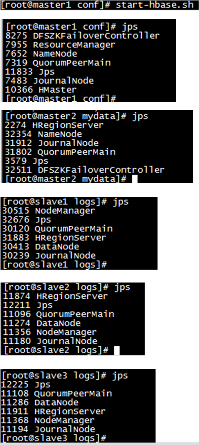 Hadoop2.6+HA+Zookeeper3.4.6+HBase1.0.0 集群安装 Hadoop2.6+HA+Zookeeper3.4.6+HBase1.0.0 集群安装