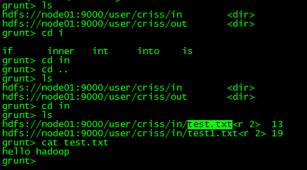 Pig 的安装与测试