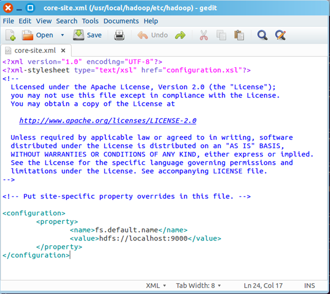 Ubuntu 14.04 下安装 Hadoop2.4.0(伪分布模式) Ubuntu 14.04 下安装 Hadoop2.4.0(伪分布模式)