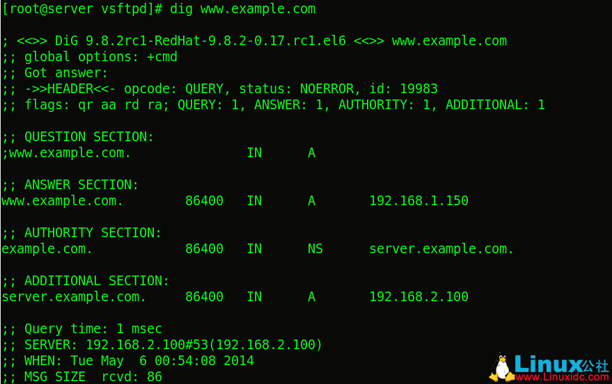 Linux 入门教程:DNS 服务器的配置 Linux 入门教程:DNS 服务器的配置