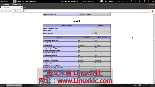 Fedora 20 下安装搭建 LAMP 环境 Apache+MySQL+PHP