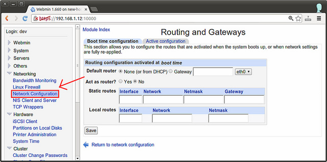 如何使用图形界面 Webmin 管理 Linux 服务器 如何使用图形界面 Webmin 管理 Linux 服务器