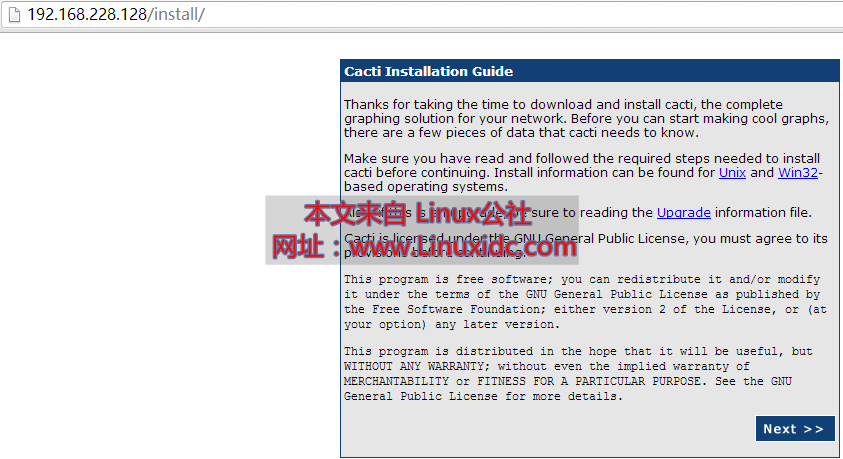 Cacti 安装及配置图文详解