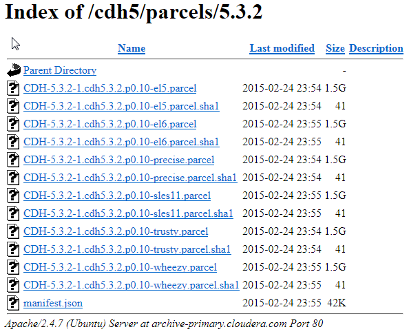 Cloudera Manager 5.3.2 和 CDH5.3.2 环境配置