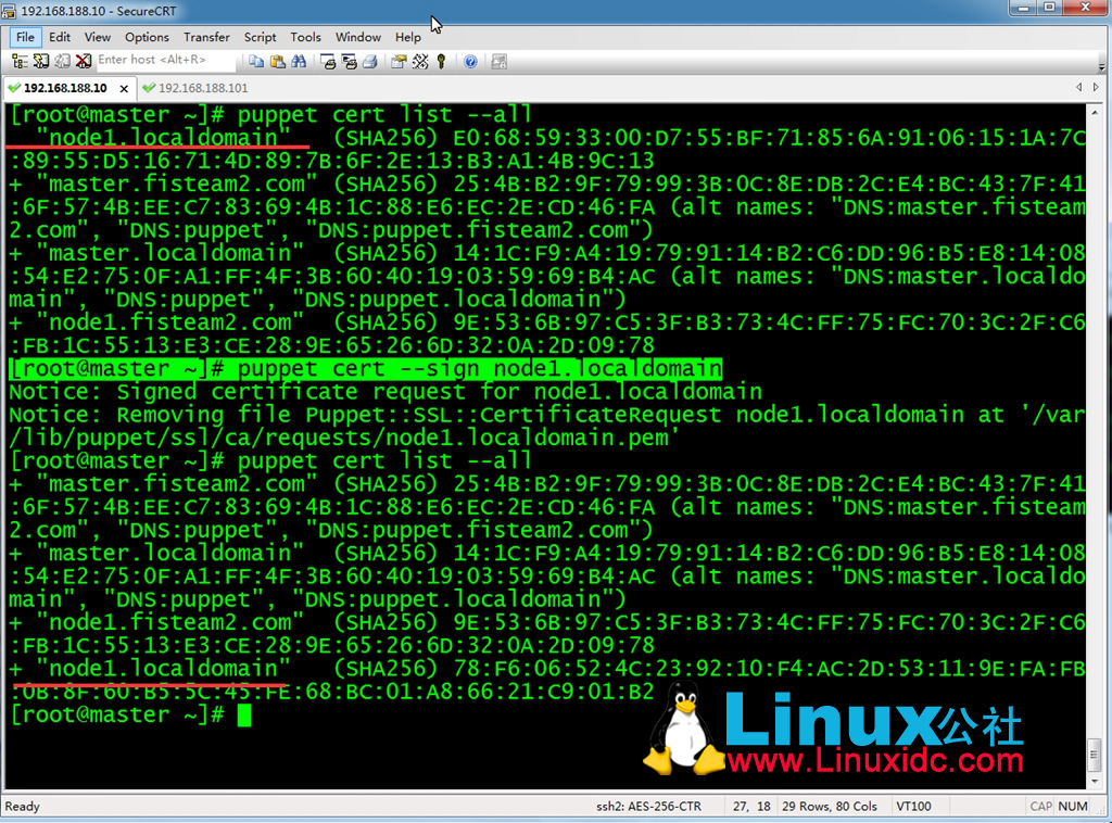 CentOS6.5+Puppet3.7.3 安装、配置及测试 CentOS6.5+Puppet3.7.3 安装、配置及测试