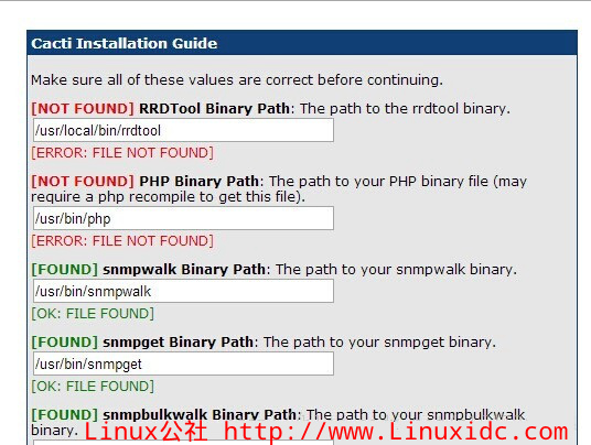 Cacti 安装和第三方模块的导入 Cacti 安装和第三方模块的导入