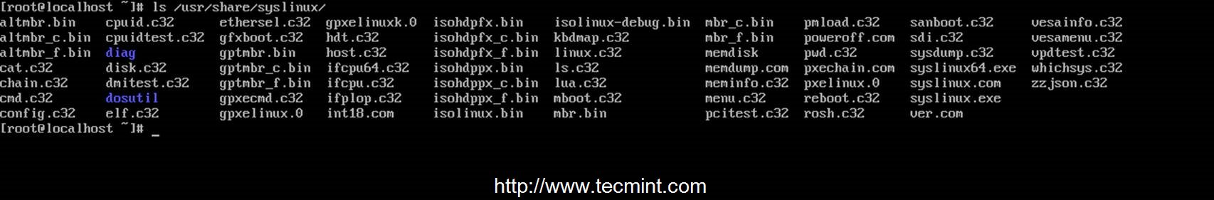 RHEL/CentOS 7 中配置 PXE 网络启动服务器 RHEL/CentOS 7 中配置 PXE 网络启动服务器