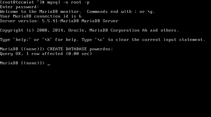 RHEL/CentOS 7 中安装并配置 PowerDNS 和 PowerAdmin RHEL/CentOS 7 中安装并配置 PowerDNS 和 PowerAdmin