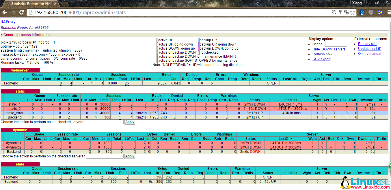 HAProxy+Keepalived 实现高可用负载均衡 HAProxy+Keepalived 实现高可用负载均衡