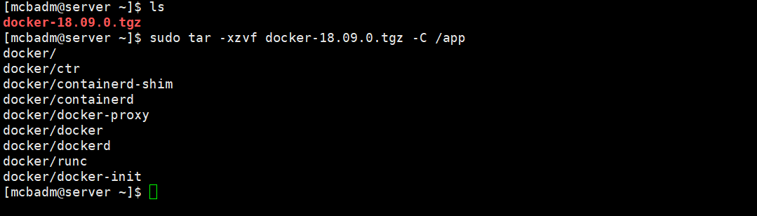 Linux CentOS 7 非 root 用户安装源码版 Docker