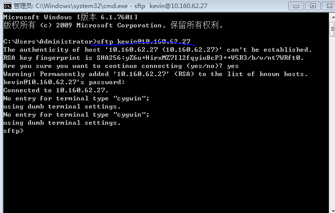 FreeSSHD 在 Windows 环境下搭建 SFTP 服务器
